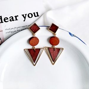 Wood Earrings
